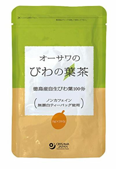 オーサワのびわの葉茶 60g(3g×20包) 6個セットオーサワジャパン