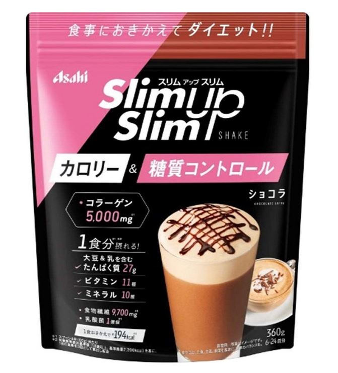 アサヒ スリムアップスリム シェイク ショコラ 360g 6個セット【送料無料】美容ケア