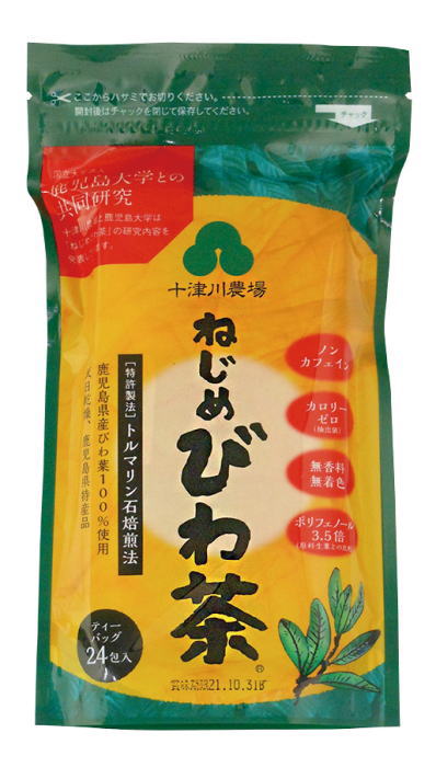 ねじめびわ茶 24包 4個セット【送料無料】十津川農場