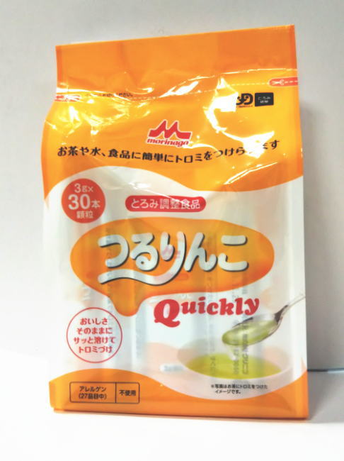 森永乳業 とろみ調整 つるりんこ Quickly 30本 12個セット【送料無料】介護食 1