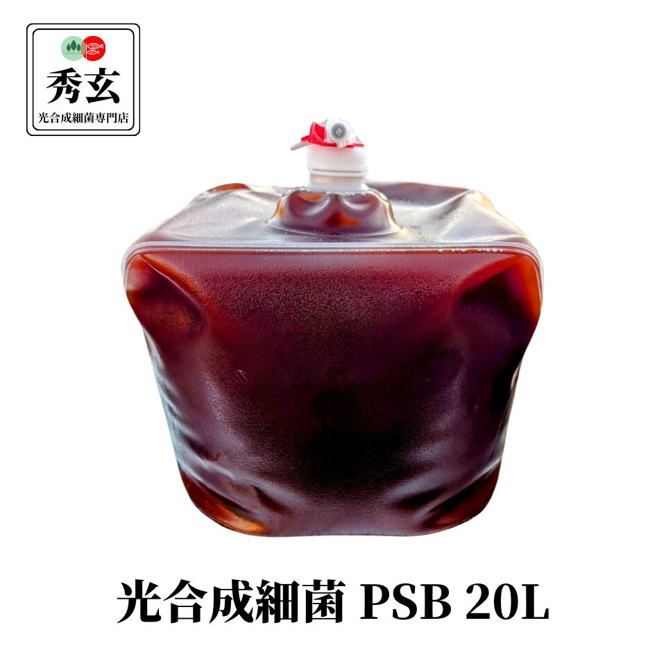 光合成細菌 PSB 20リットル 原液 大容量 業務用 秀玄