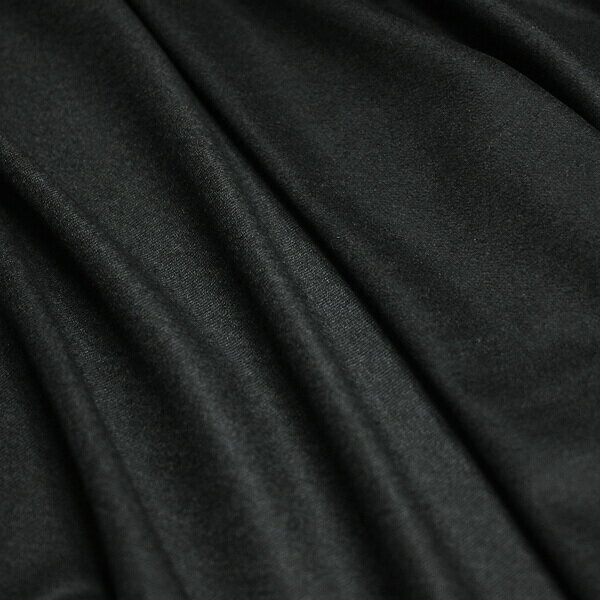 秋冬ウールナイロン 軽圧縮ポンチニット 中薄～中肉地 杢ネイビーブラック G[オーダーカット生地 10cm単位] 【RCP】