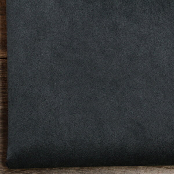 11月19日 新着！東レ エクセーヌ ポリエステルポリウレタン スエード 中薄～中肉地 墨黒チャコール H[オーダーカット生地 10cm単位] 【RCP】