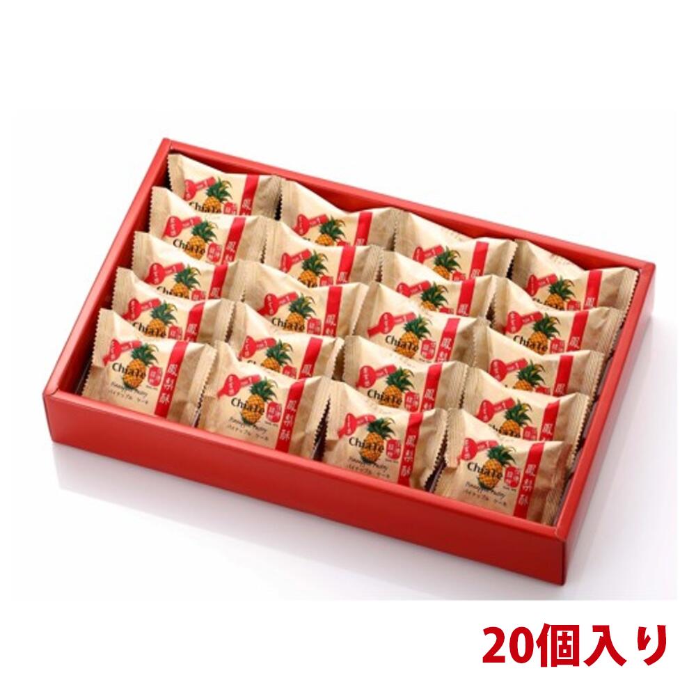【12月下旬納品】佳徳パイナップルケーキ 20個入り2箱セット 台湾お土産 台湾名産 中華焼き菓子 お茶菓子