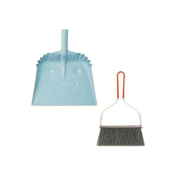 ちりとり ほうき セット おしゃれ チリトリ 玄関 室内 箒 北欧 ダストパン 屋外 ■ ダルトン DULTON スマイリーセット [100-140]