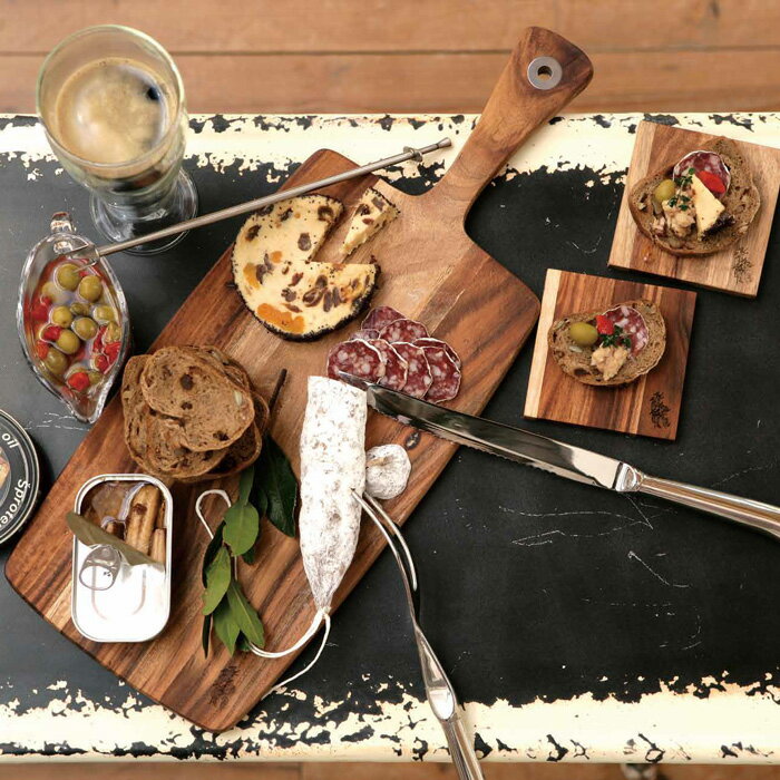 まな板 木製 おしゃれ 小さい トレー プレート 食器 カッティングボード カフェ トレイ 皿 木 ■ ダルトン DULTON アカシアカッティングボード (Sサイズ) [M5029]