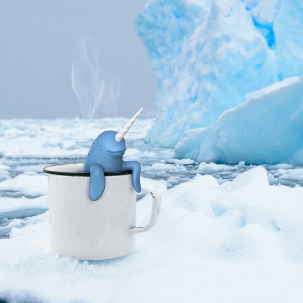 イッカク ティーインフューザー ティーストレーナー かわいい 茶こし ボール 紅茶 インフューザー ストレーナー おしゃれ オシャレ キッチン 便利 雑貨 便利グッズ おもしろ雑貨 おもしろ 面白 グッズ ■ イッカクティーインフューザー [45734]