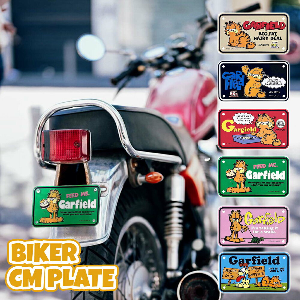 ե ߥ CMץ졼   Х ʥСץ졼  ǥ GARFIELD İ 襤 ƥꥢ ɾ PLATE...