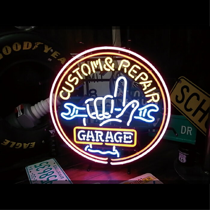 Rakuten - 【送料無料】 ネオンサイン 看板 ネオン管 ネオンライト NEON SIGN インテリア 店舗用 ガラス管 電飾看板 おしゃれ アメリカン雑貨 アメリカ雑貨 カフェ BAR バー レストラン ■ CUSTOM&REPAIR