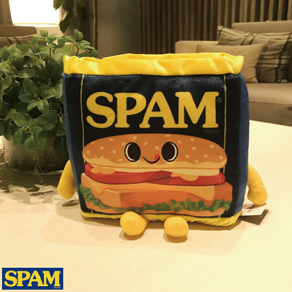 樂天商城 - スパム プラッシュ ■ スパム缶 SPAM PLUSH TOY ぬいぐるみ キャラクター かわいい 人形 アメリカン雑貨