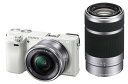 【中古】【1ヶ月保証】 ソニー SONY α6000 ダブルズームレンズキット ホワイト ILCE-6000Y W SDカード付き ミラーレス一眼(2)