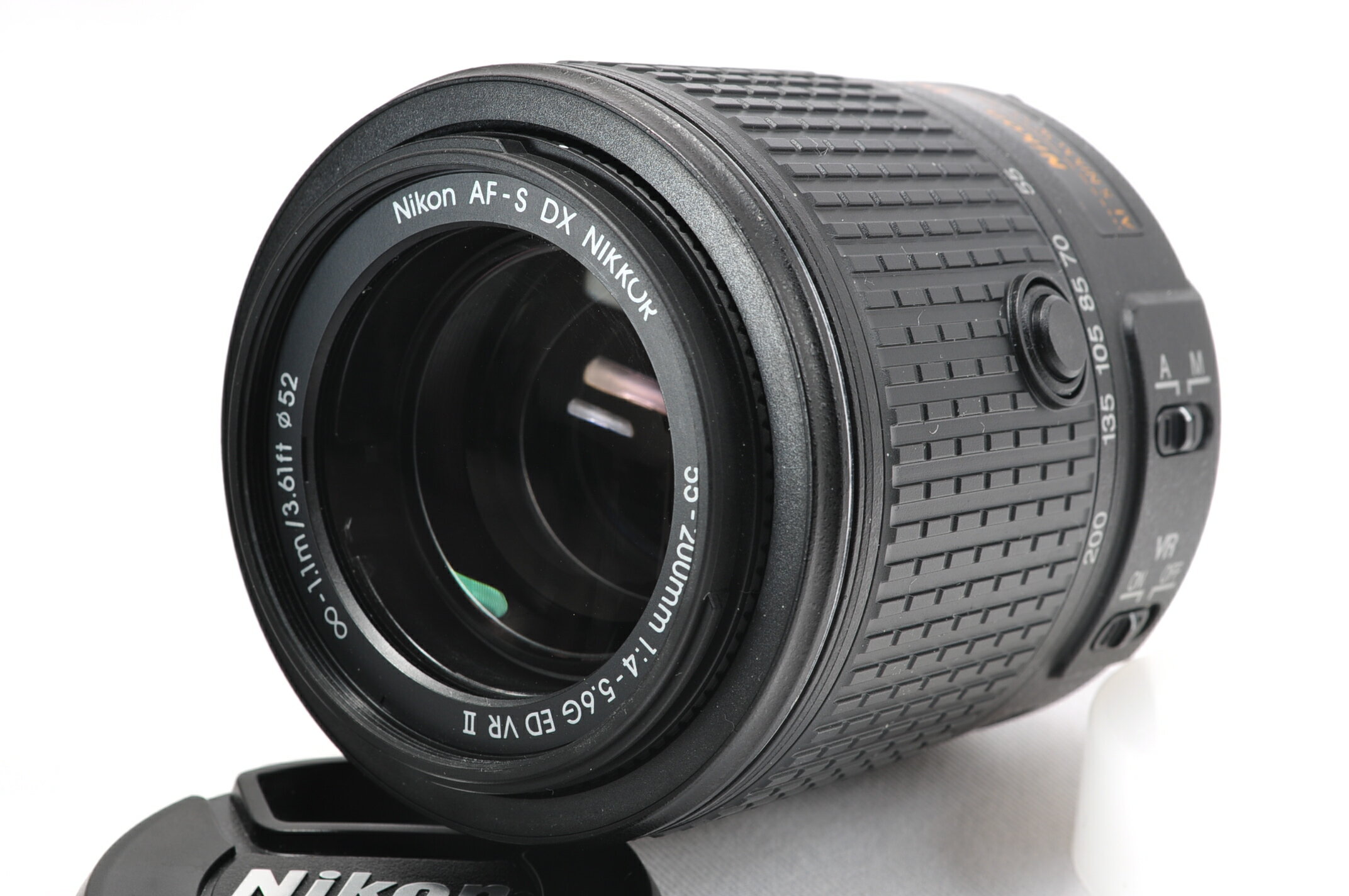 Rakuten - 【中古】【1ヶ月保証】 ニコン Nikon AF-S DX 55-200mm F4-5.6G ED VR II 望遠レンズ