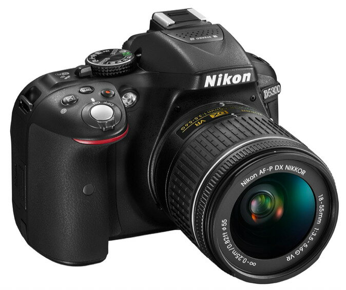 ����šۡ�1�����ݾڡ� �˥��� Nikon D5300 AF-P ���֥륺���७�å� �֥�å� SD�������դ�