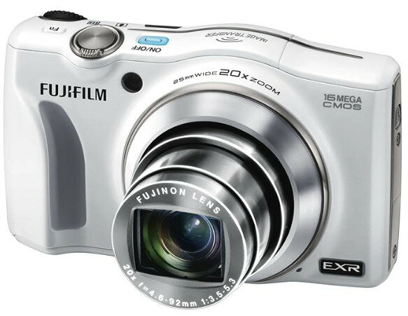 樂天商城 - 【中古】【1ヶ月保証】 富士フイルム FUJIFILM FinePix F800EXR ホワイト F FX-F800EXR WH デジタルカメラ SDカード付き