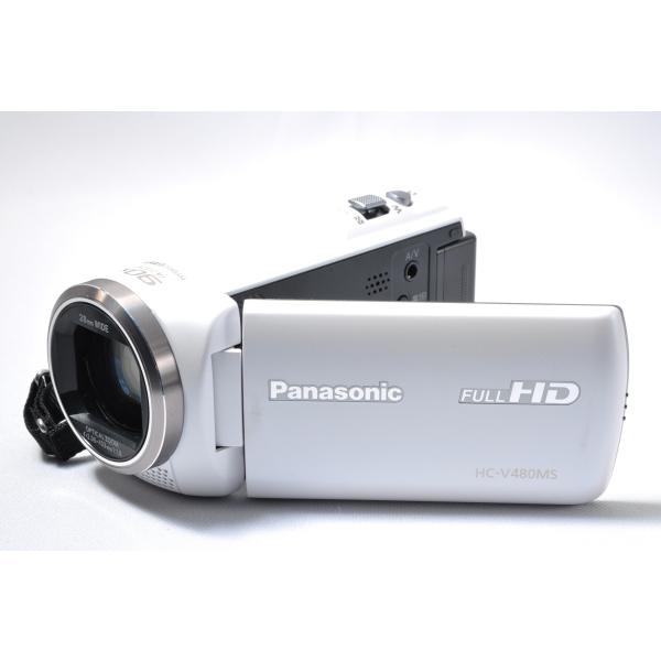 šۡ1ݾڡ ӥǥ ѥʥ˥å Panasonic HDӥǥ V480MS 32GB Ψ90ܥ ۥ磻 HC-V480MS-W SDդ