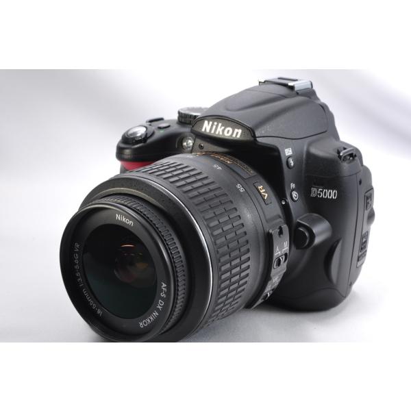 【中古】【1ヶ月保証】 ニコン Nikon D5000 レンズキット SDカード(16GB)付き