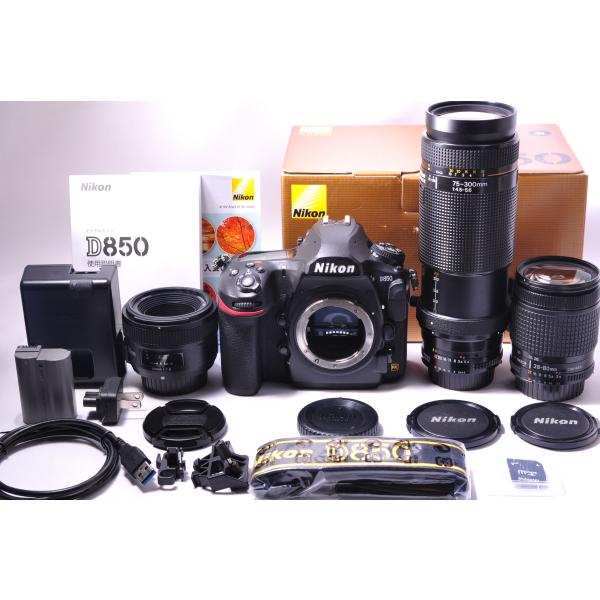 šۡ1ݾڡ Nikon ˥ D850 ñɸĶ˾ȥץ󥺥å  ȢSD(16GB)դ 4575 ®Ϣ³ ޥۤž