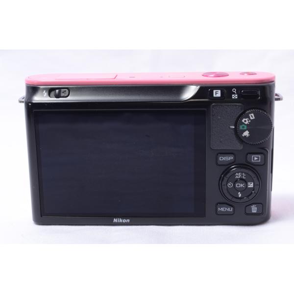 【中古】【1ヶ月保証】 ミラーレス一眼 ニコン Nikon 1 J1 レンズキット ピンク