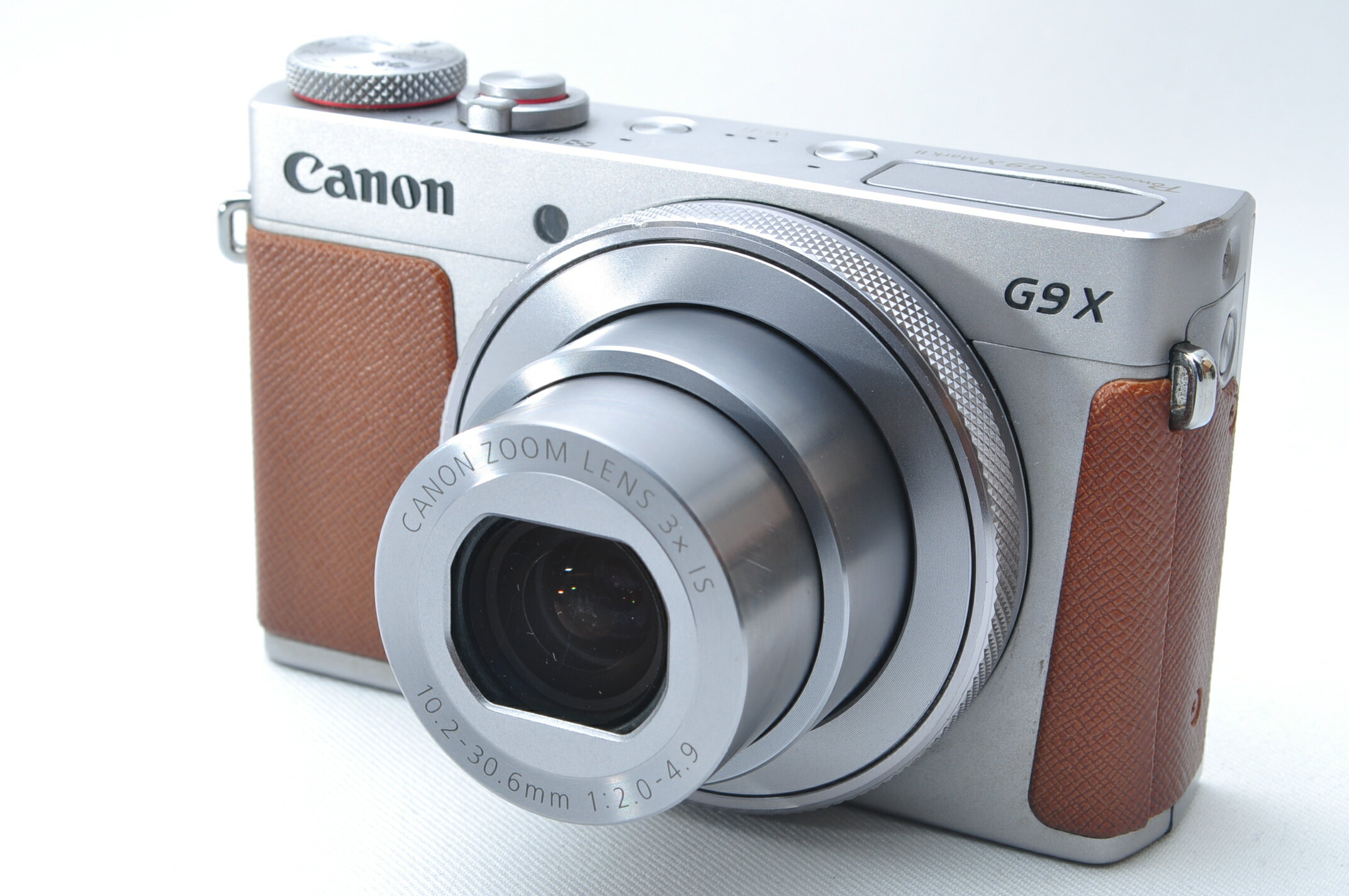 【中古】【1ヶ月保証】キヤノン Canon PowerShot G9 X Mark II シルバー 光学3倍ズーム PSG9XMARKIISL ..