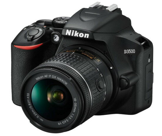 【中古】【1ヶ月保証】 ニコン Nikon D3500 AF-P 18-55 VR レンズキット ブラック SDカード付き