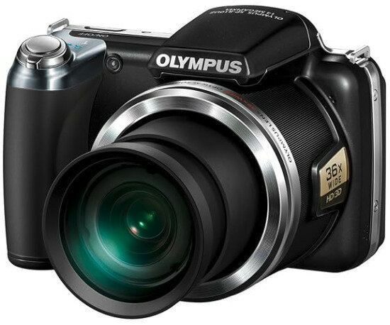 樂天商城 - 【中古】【1ヶ月保証】オリンパス OLYMPUS SP-810UZ ブラック 1400万画素 光学36倍ズーム 3.0型ワイドLCD 広角28mm 3Dフォト機能 SP-810UZ BLK SDカード付き