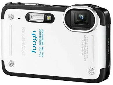 樂天商城 - 【中古】【1ヶ月保証】オリンパス OLYMPUS STYLUS TG-625 ホワイト SDカード付き
