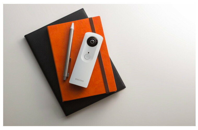 【中古】【1ヶ月保証】 リコー RICOH THETA m15 ピンク 全天球 360度カメラ SDカード付き