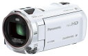 【中古】【1ヶ月保証】 ビデオカメラ パナソニック Panasonic HDビデオカメラ V750M 高倍率90倍ズーム ホワイト HC-V750M-W SDカード付き