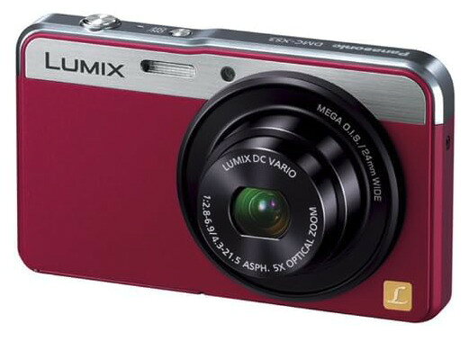 樂天商城 - 【中古】【1ヶ月保証】 Panasonic パナソニック ルミックス XS3 光学5倍 レッド DMC-XS3-R コンパクトデジタルカメラ SDカード付き