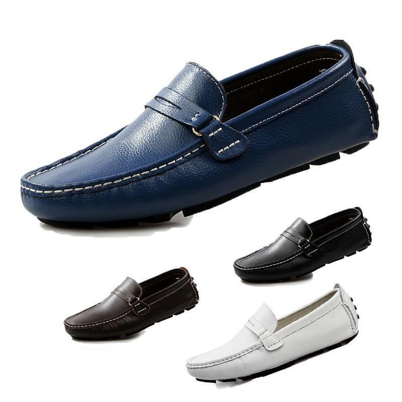 ドライビングシューズ メンズ カジュアルシューズ ローファー デッキシューズ 革靴 モカシン メンズシューズ　レザー　スリッポン　春 夏新作