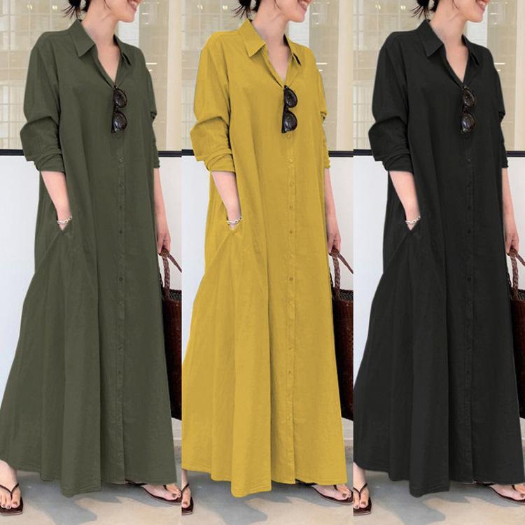 キーワード ワンピース レディース 40代 チュニックワンピ チュニックシャツ ス シャツ ロングシャツ 長袖 リネンワンピース ミニ丈 綿麻混ワンピース 半袖 シャツワンピース ゆったり 体型カバー チュニック 森ガール 秋ワンピース 膝上 大きいサイズ 着痩せ 30代 40代 50代 60代 お洒落 おしゃれ オシャレ ゆるっと 旅行 ママワンピース 母親 ママコーデ 秋物 ワンピース おしゃれ かわいい 素材：綿+リネン カラー: 画像参照 ※お客様ご使用のPC環境により商品画像のカラーが多少異なる場合があります。仕入時期により多少デザインなど異なる場合があります。ご了承ください。 サイズ（cm） S バスト：103/ウエスト:106/袖丈：57/着丈：126 M バスト：108/ウエスト:111/袖丈：57/着丈：128 L バスト：113/ウエスト:116/袖丈：57/着丈：130 XL バスト：118/ウエスト:121/袖丈：58/着丈：132 2XLバスト：123/ウエスト:126/袖丈：58/着丈：134 メーカー希望小売価格はメーカーサイトに基づいて掲載しています