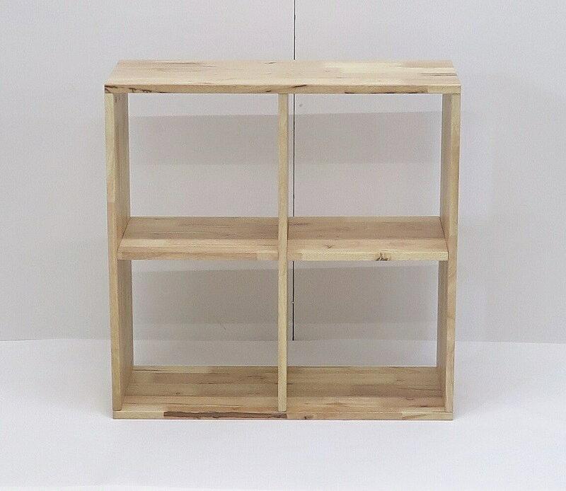 天然木をふんだんに使ったナチュラルシリーズ 2×2シェルフ <組立家具/NATURAL SIGNATURE> NATURAL SIGNATURE 家具・インテリア 収納家具 ラック・シェルフ [3]