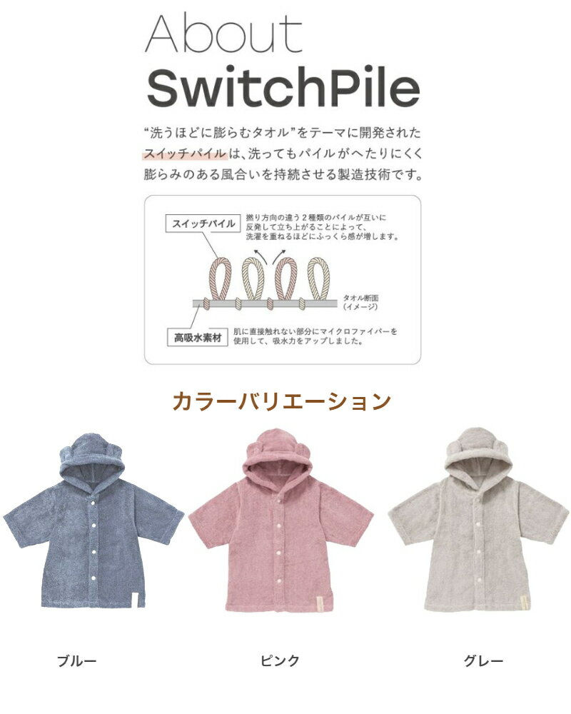 ★30日は誰でもP5倍★0~3歳cocochienaココチエナココポンチョベビーバスローブ水遊びプールバスラップフード付きバスポンチョベビー赤ちゃんギフト誕生日ベビー服