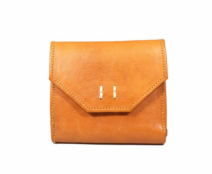 乐天商城 - zucchero/ズッケロ カウレザー折財布 ナチュラル 牛革 ペア 夫婦 親子 記念日 ビジネス【誕生日】【母の日】