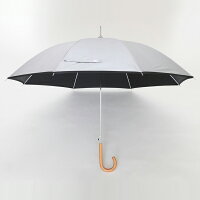 サッと開ける便利なワンタッチ式のジャンプ傘です。