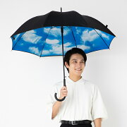 ジャンプ傘青空60cm