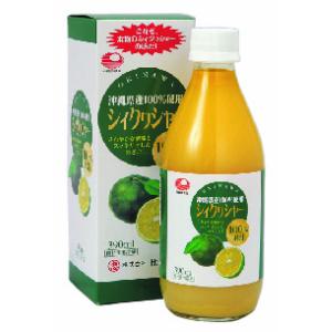 【送料無料】【沖縄県産】【青切りシークワーサー 原液】シィクヮシャー（360ml）100％ 原液（シークワーサー シークヮーサー 原液 果汁 沖縄県産100％ 沖縄 お土産 みやげ ジュース チューハイ カクテル　ノビレチン）【比嘉製茶】◎LP