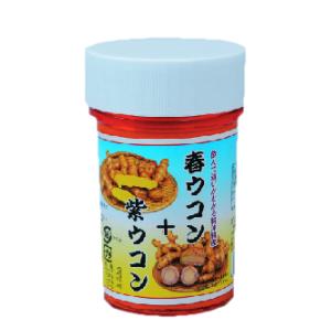 楽天うちなー比嘉製茶楽天市場店春ウコン＋紫ウコン粉〔100g〕｜クルクミン豊富で注目の春ウコンのとダイエットで注目の紫ウコン　◎LP