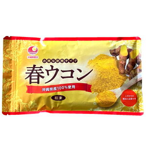 【送料無料】春ウコン（袋入り100g