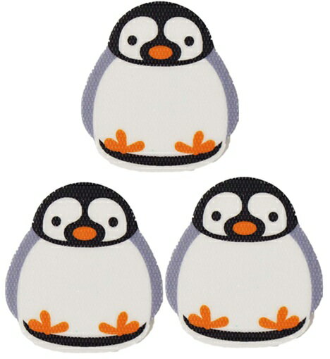 Rakuten - ペンギンの便利キャッチフック 3個組 ワンタッチ ピタッとキャッチ 収納