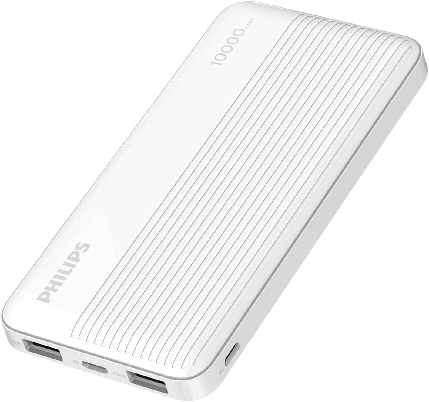 PHILIPS モバイルバッテリー 【LINE追加で5％OFF】 Philips (フィリップス) モバイルバッテリー iphone 軽量 小型 薄型 大容量 急速充電 10000mah ポータブル電源 携帯充電器 充電器 バッテリー充電器