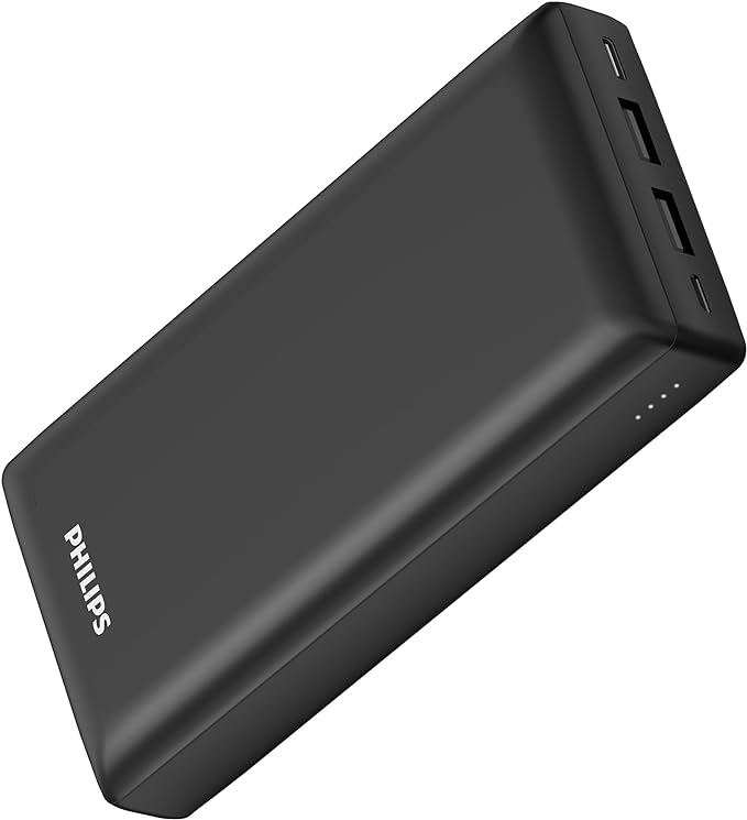 PHILIPS モバイルバッテリー 【LINE追加で5％OFF】 Philips (フィリップス) モバイルバッテリー 大容量 タイプc USB iPhone 小型 20000mah 軽量 充電器 バッテリー充電器 ポータブル電源 携帯充電器