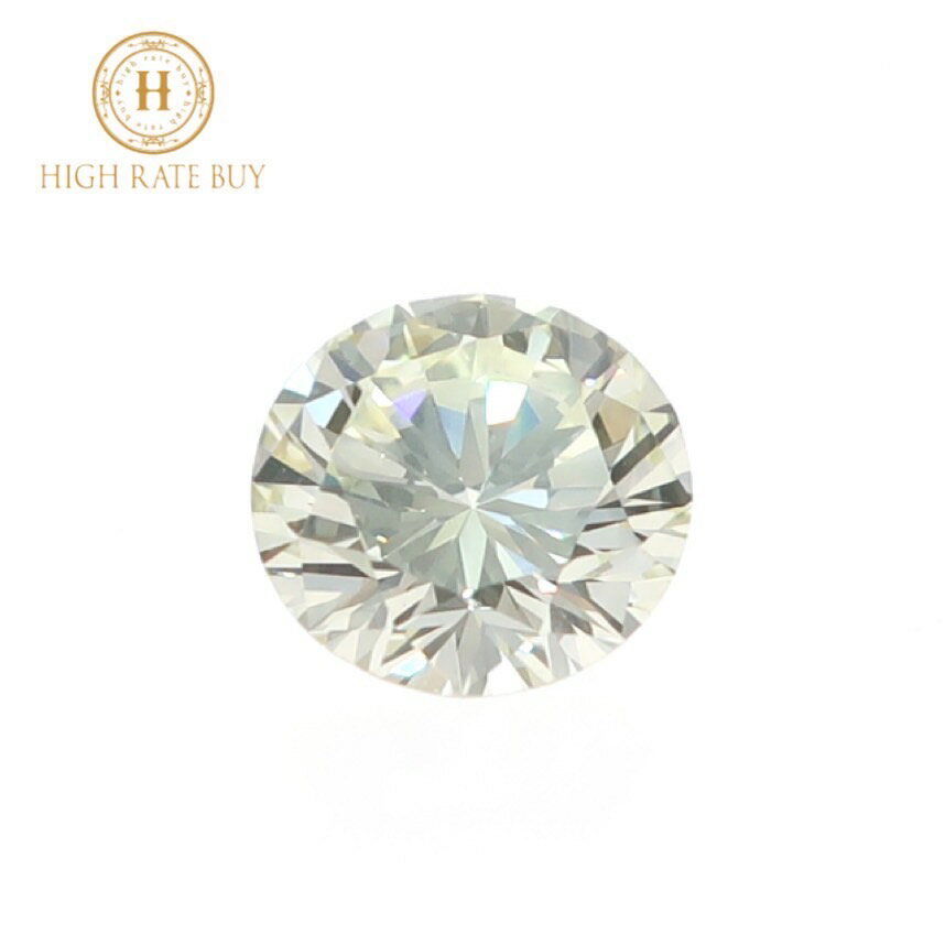 【1点限定】天然ダイヤモンド ルース 1.54ct Nカラー VERY LIGHT YELLOW VVS-2 VERY GOOD NONE GIA鑑定書付き 天然石 裸石 送料無料