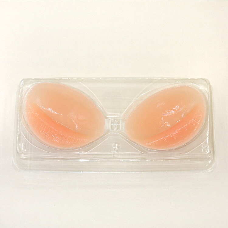 結婚式 ボリュームアップ シリコンブラ ブラパッド 水着 ヌードブラ 落ちない 強粘...