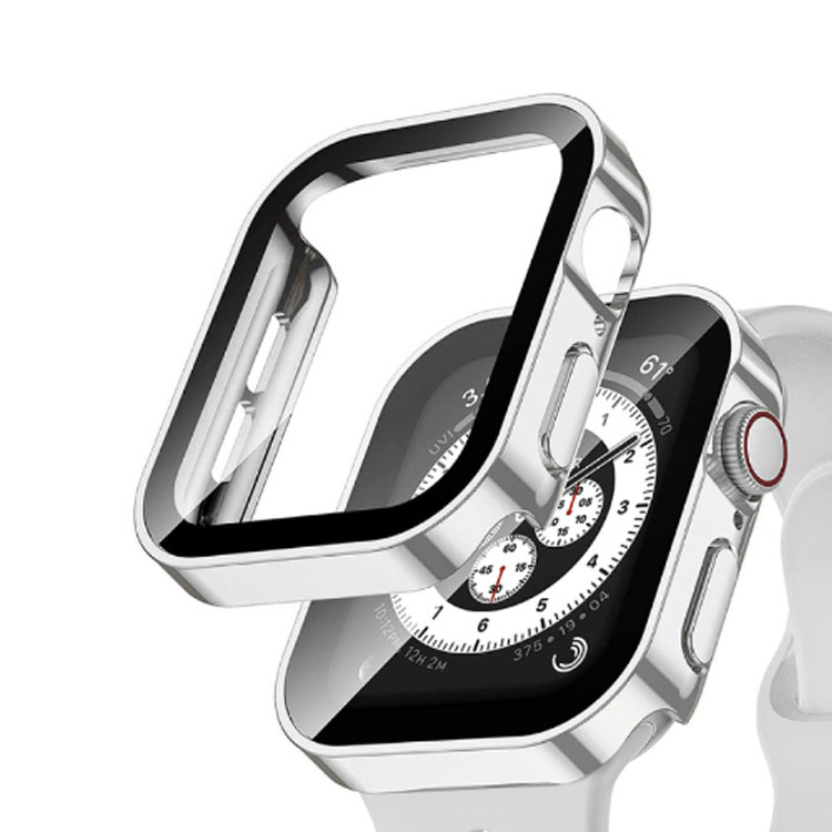 41mm カバー Apple ケース 40mm ハード 45mm 44mm Series 防水 ハード アップルウォッチ 9/8/SE/7/6/5/4 Watch Apple Watch ケース アップルウォッチ用 ケース 一体型 高透過率 全面保護 装着簡単 49mm