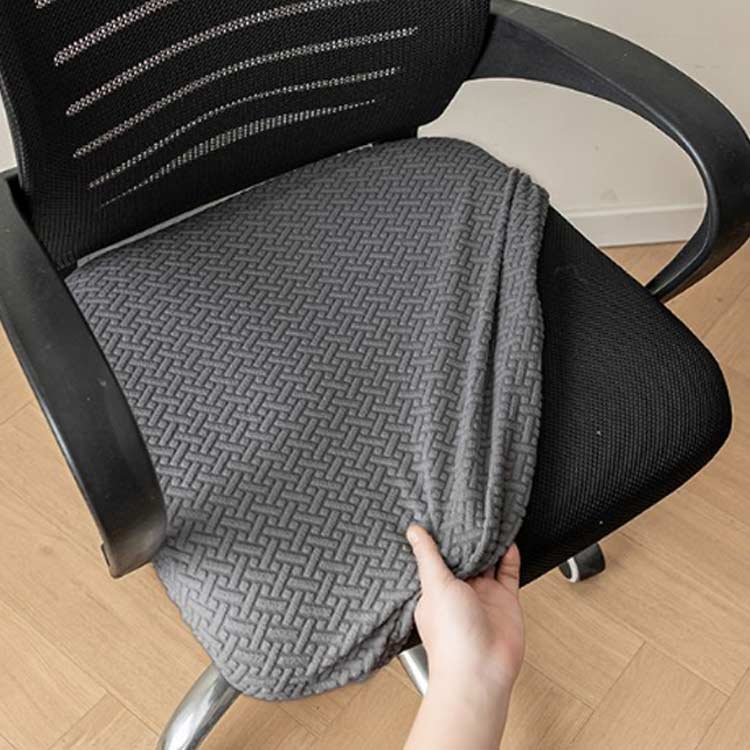 オフィス オフィス 2枚セット 座面のみ チェアカバー チェアカバー 取り外し可能 椅子カバー 2枚セット デスクチェア オフィスチェア 昇降式椅子座面カバー エステスツールカバー 丸椅子カバー キャスター 診察椅子カバー 回転椅子カバー [3]