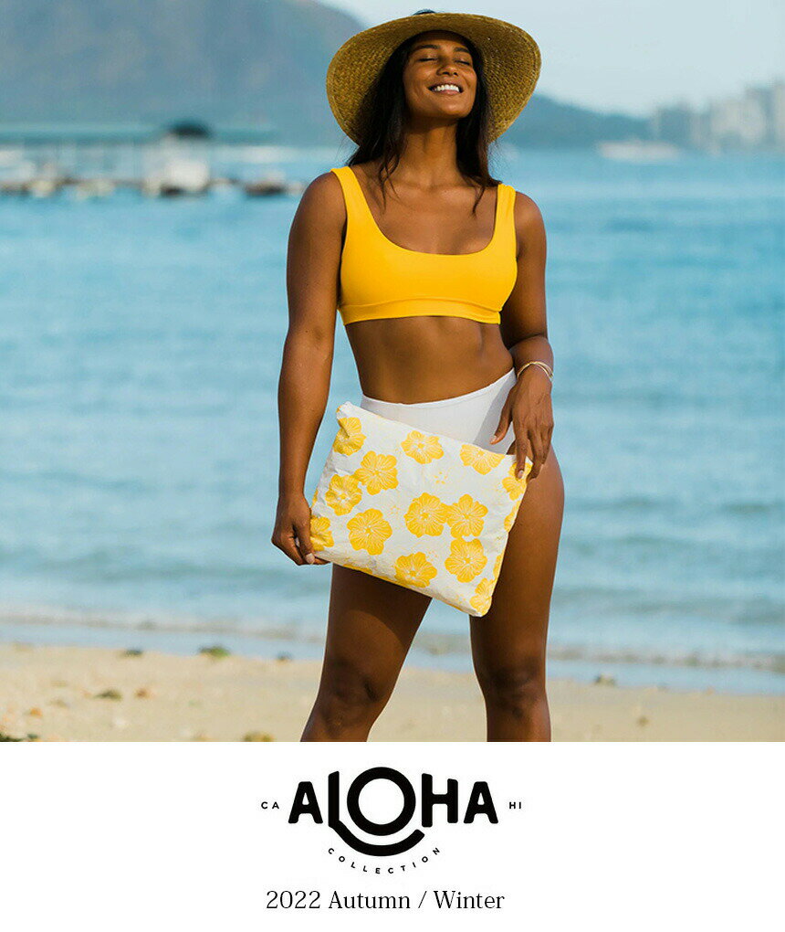 アロハコレクション アウトドア ALOHA COLLECTION ポーチ【L】POUCH L 22FW バッグ 撥水ポーチ トラベルポーチ ビーチ 収納 小物入れ 旅行 j-5058016「SK」