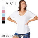 【70%OFF】トップス TAVI エブリデイ V ネック Tee 日本正規品 Everyday V-Neck Tee 半袖 カットソー ヨガ ピラティス アウ...