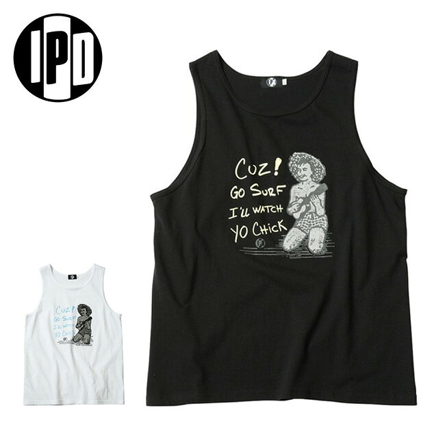［クーポン配布］●IPD アイピーディー BEACH BOY TANK ビーチボーイタンク IPDTKBB-919 【 トップス ノースリーブ 袖なし コットン 綿 アウトドア 】【メール便・代引不可】