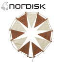 ●NORDISK ノルディスク Flag Lines (2 Pieces) Chocolate 148094 【日本正規品 旗 フラッグ テント雑貨 キャンプ アウトドア】